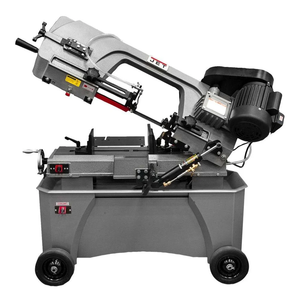 JET HVBS-712 7 in. x 12 in. Horizontal / Vertical Band Saw - JT9-414559
