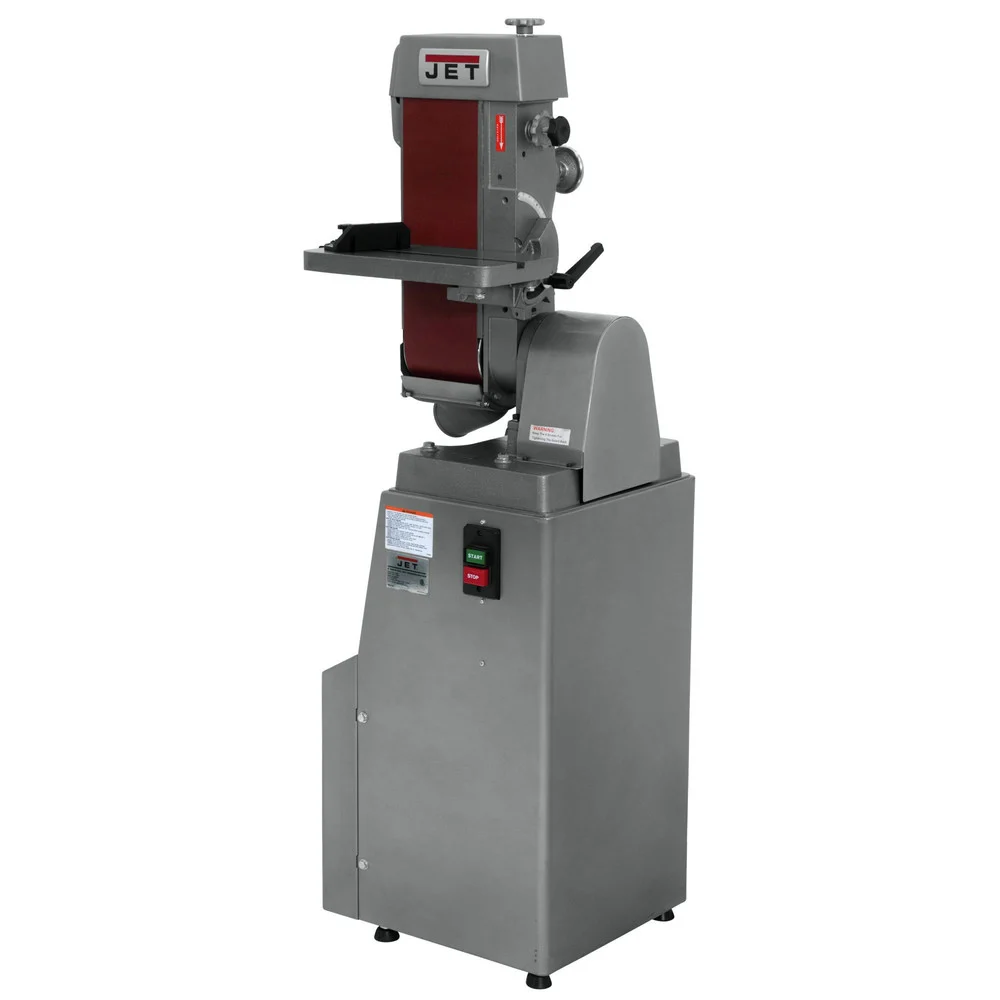 JET J-4300A 6 in. x 48 in. 1-Phase Industrial Belt Finishing Machine - JT9-414600