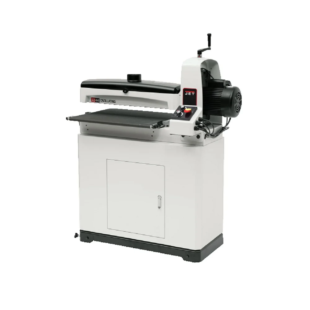 JET JWDS-2244OSC 115V 15 Amp Variable Speed 22 in. x 44 in. Corded Oscillating Drum Sander with Closed Stand - JT9-723544OSCK