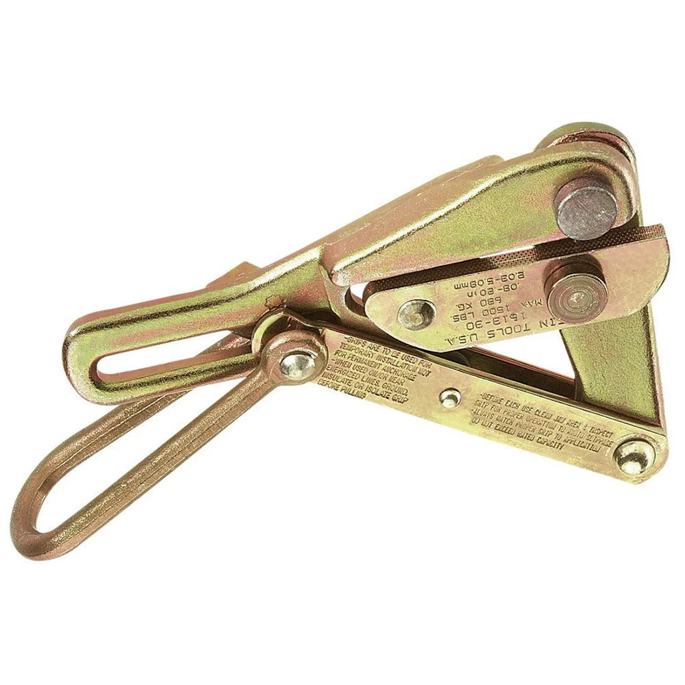 Klein Tools 3 in. Chicago Jaw Grip for Bare Wire