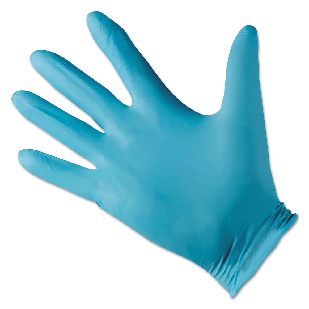 KleenGuard 9.5 in. Long 6 mil Thick Powder-Free G10 Nitrile Gloves - Small Blue (10-Boxes/Carton)
