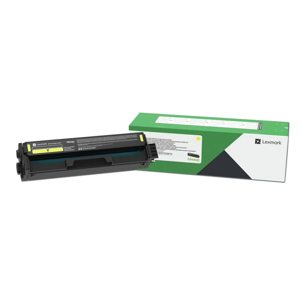 Lexmark 1,500 Page-Yield Return Program Toner - Yellow