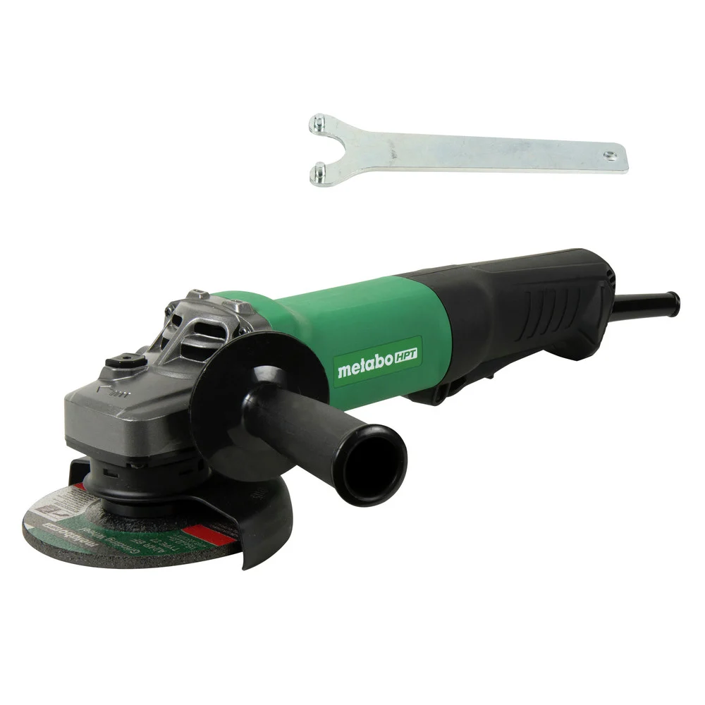 Metabo HPT 10.5 Amp Paddle Switch 4.5 in. Grinder