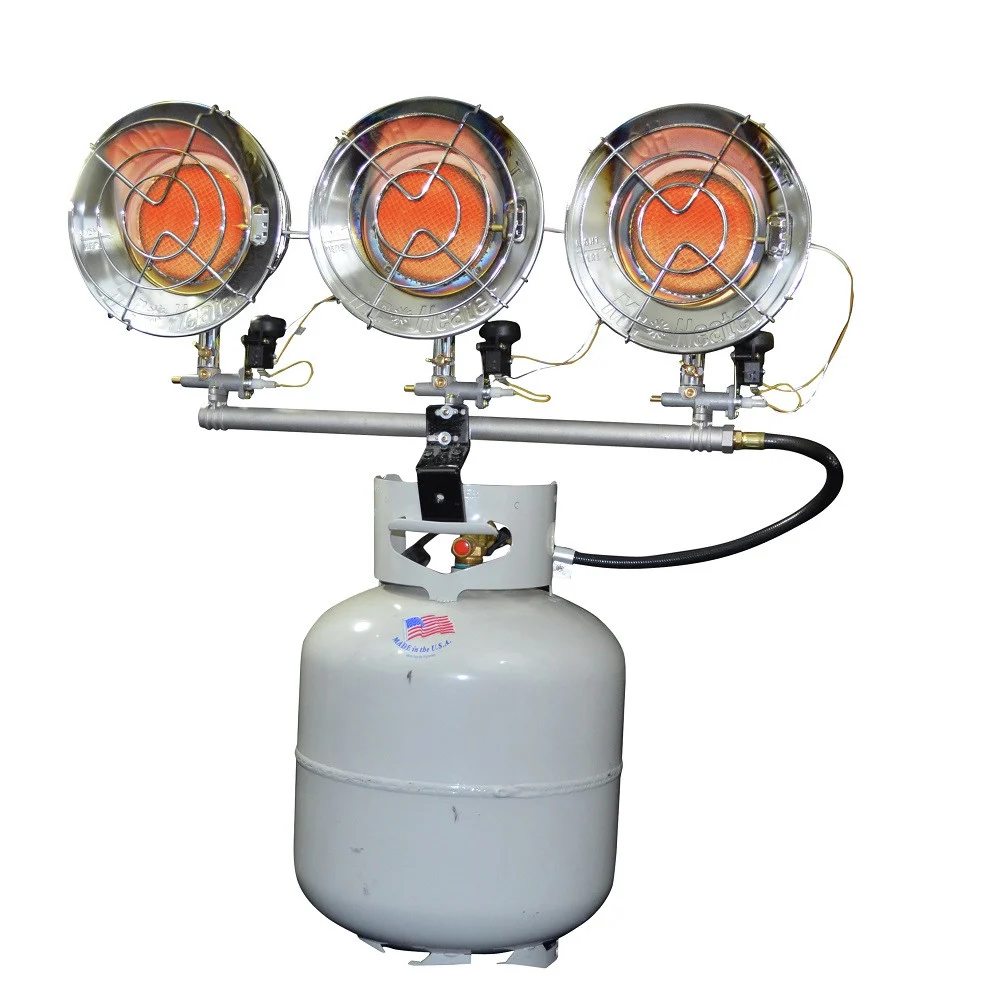 Mr. Heater MH45T 10,000 to 45,000 BTU Triple Tank Top Propane Heater