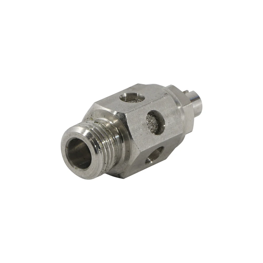 G3/8" Stainless Steel Throttle Valve with Silencer
