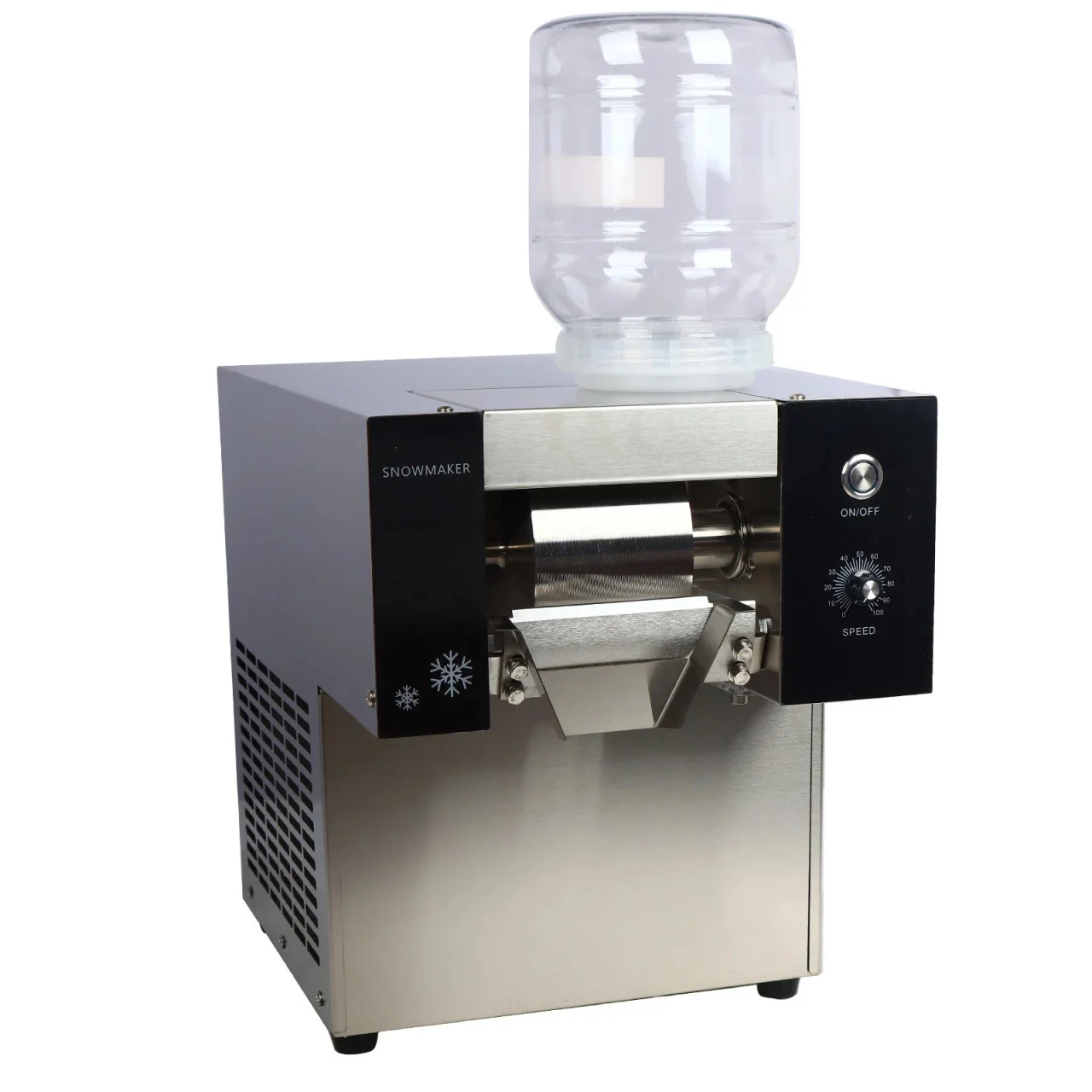 Air Cool Snowfake Ice Making Machie Snow Cone Machine Ice Crusher Commercial