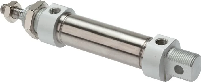 ISO 6432 Round Double Acting Cylinder 25-40mm - Magnetic