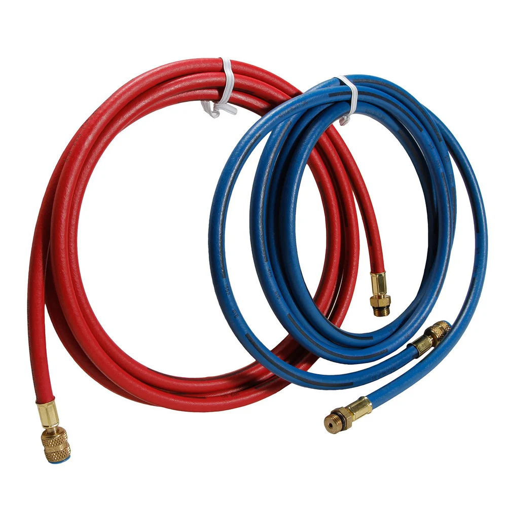 Robinair 9 ft. ?Enviro-Guard? Replacement Hose (2-Pack) - 34722