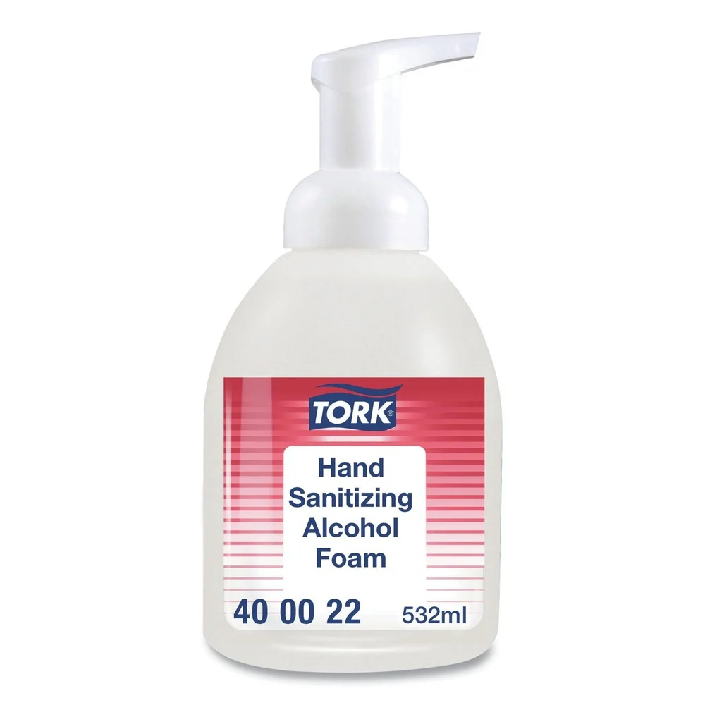 Tork 18 oz. Pump Bottle Unscented Alcohol Foam Hand Sanitizer (6/Carton)