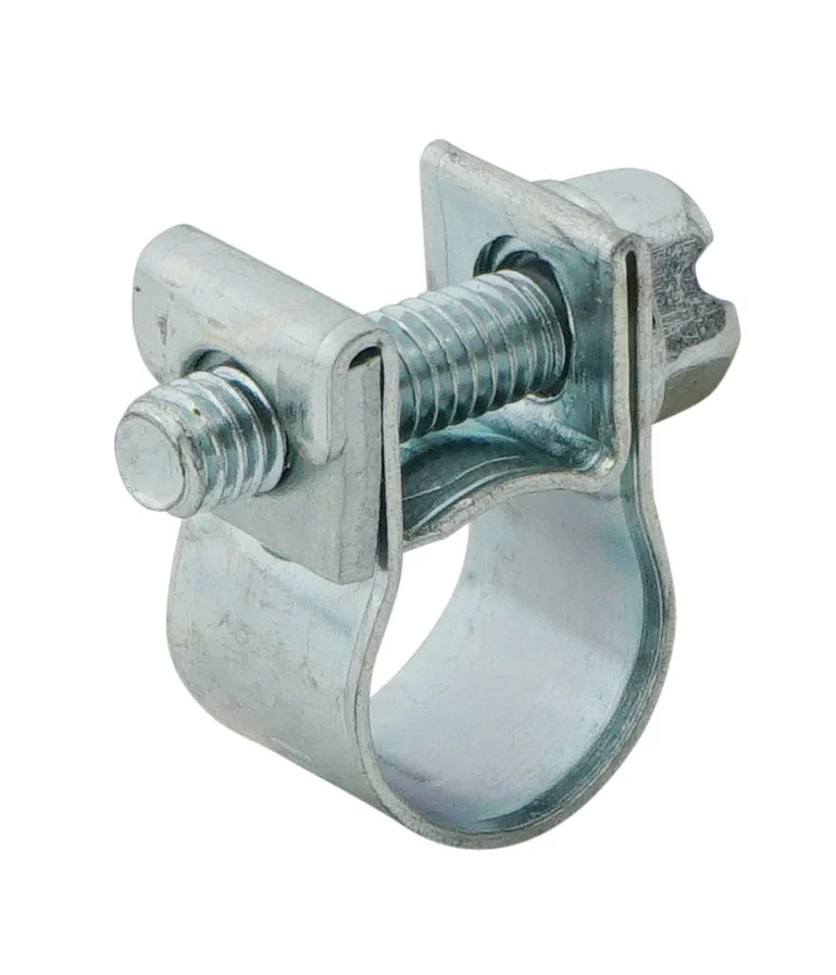 22 - 24 mm Hose Clamp with a Galvanised Steel 9 mm band [10 Pieces]