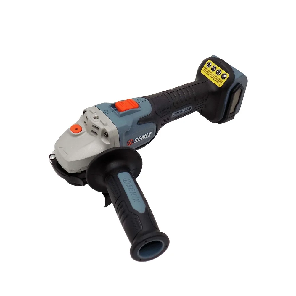 Senix 20V MAX Brushless Lithium-Ion 5 in. Cordless Angle Grinder (Tool Only) - PAX2125-M2-0