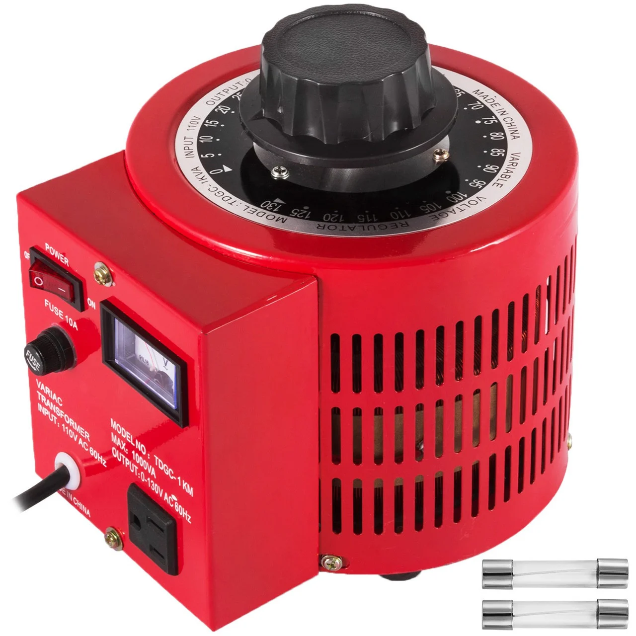 Variac Transformer Variable 1000va Ac Voltage Regulator 110v 1kva 60hz Pro