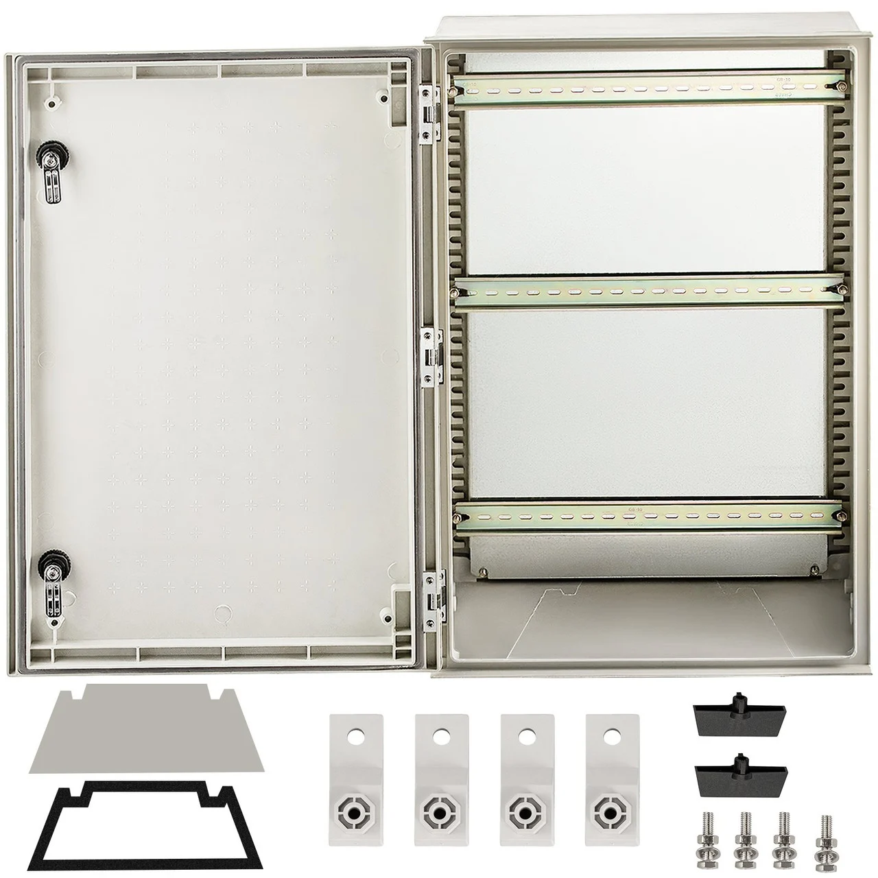 Fiberglass Enclosure Electrical Enclosure Box 23.6 x 15.7 x 9.1"Wall Mount