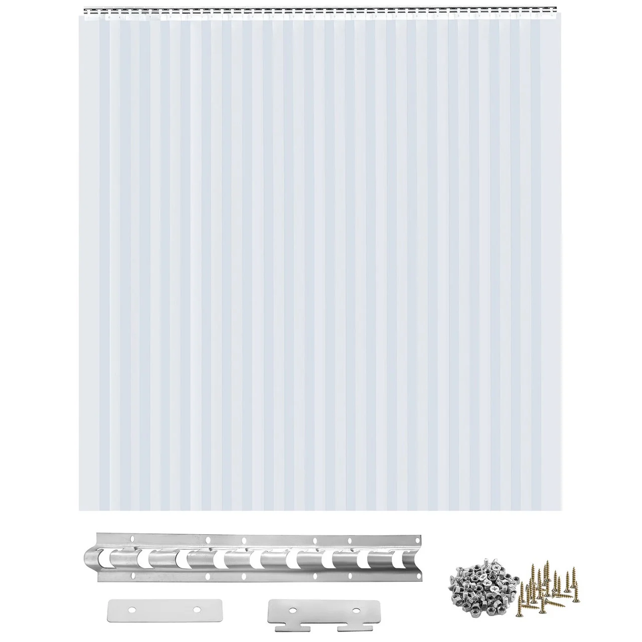 Clear PVC Plastic Strip PVC Strip Curtain Door Industrial Home 21m*150mm*2mm