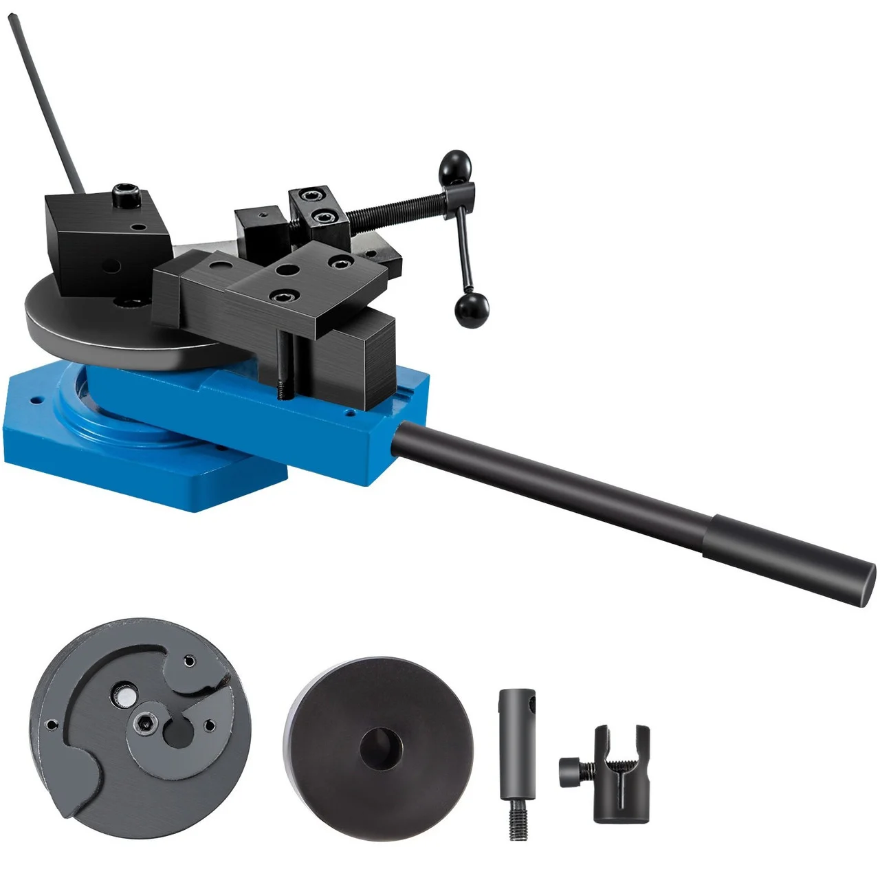 SBG-40 Metal Scroll Bender High-Hardened Steel Scroll Bender Combination of Scroll Radius and Angle Bending Universal Metal Rod Bender For Steel Brass Cooper Aluminum