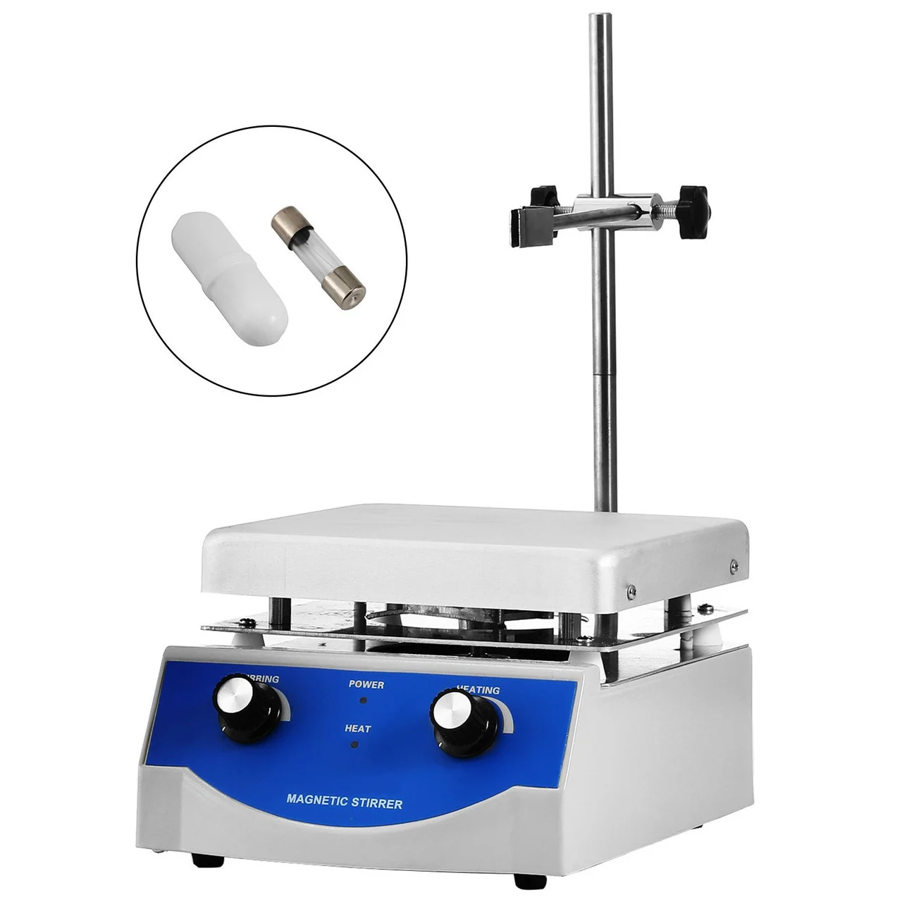 Sh-3 Hot Plate Magnetic Stirrer Mixer Stirring 17x17cm 3000ml Dual Control
