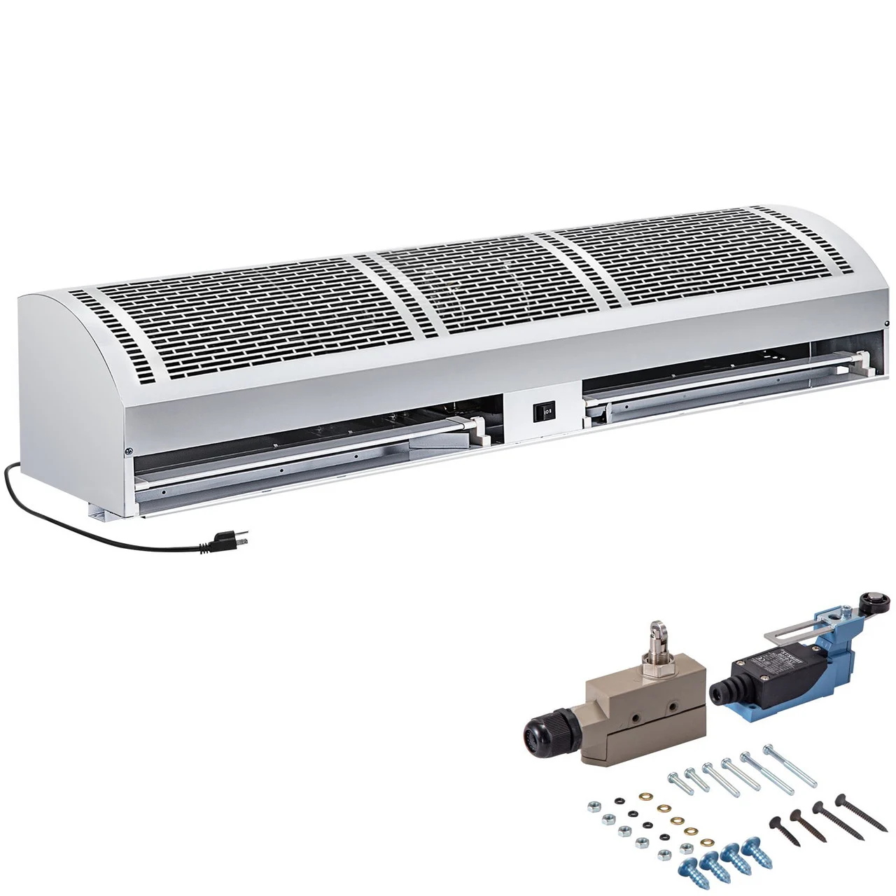 Air Curtain 47-Inch Commercial Air Curtain 2 Speeds Door Air Curtain 2014 CFM/1832 CFM with 2 Limited Switches Low Noise Indoor Air Curtain