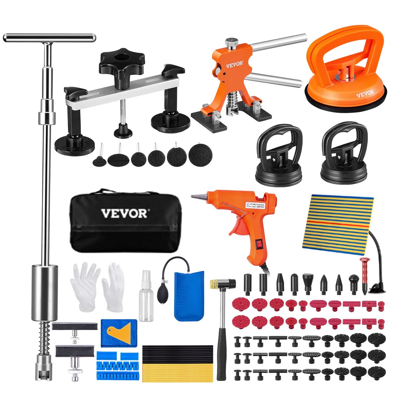Car Body Dent Puller Bridge Lifter Tool Paintless Hail Remover Repair Kit
