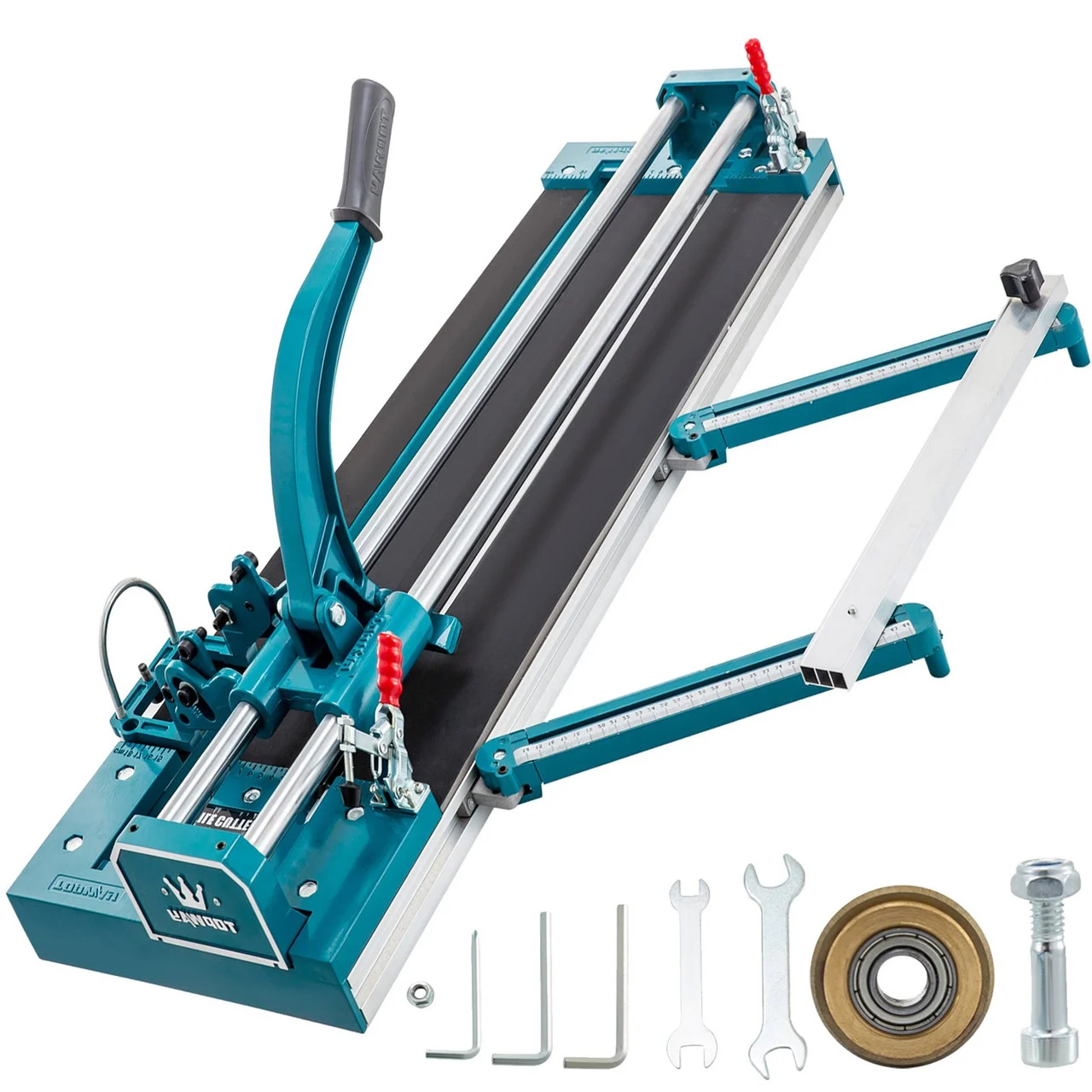 47Inch/1200mm Tile Cutter Double Rail Manual Tile Cutter 3/5 in Cap w/Precise Laser Positioning Manual Tile Cutter Tools for Precision Cutting (47 inch)