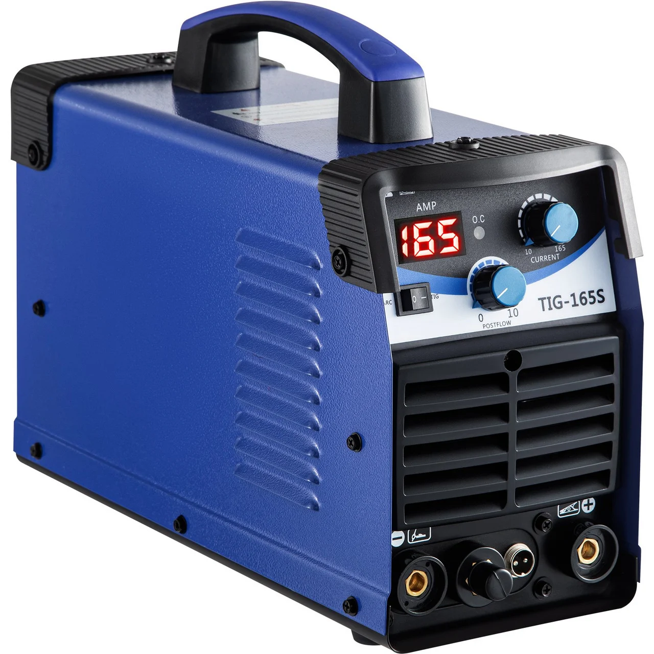TIG-165S, 160 Amp TIG-Torch, Stick Arc DC Inverter Welder IGBT 110/220V