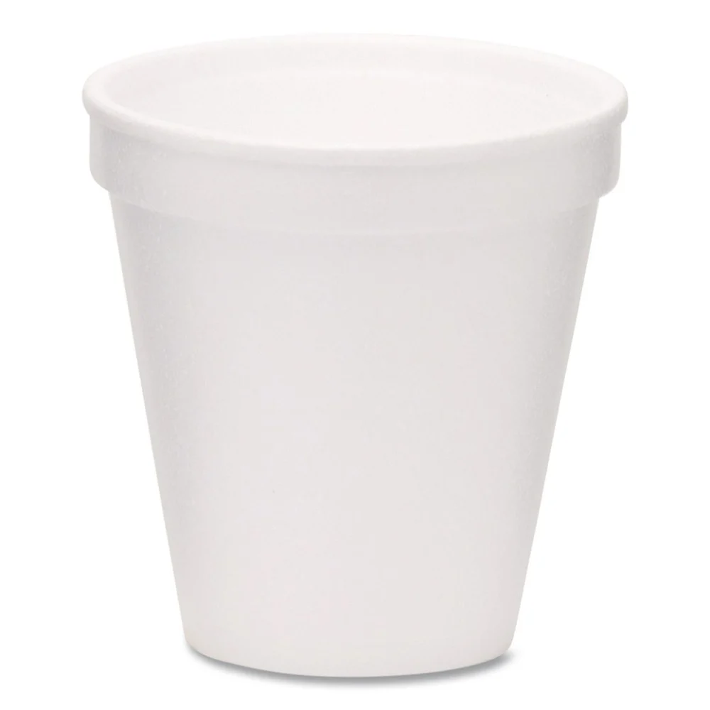 WinCup 6 oz Foam Drink Cups - White (1000/Carton)