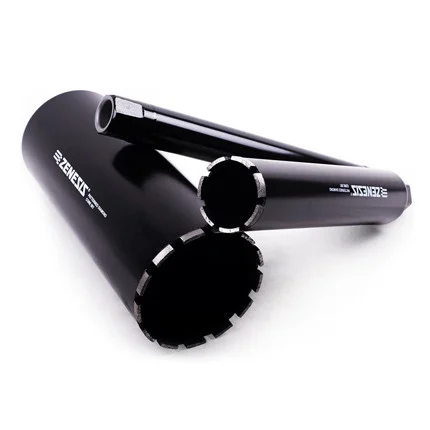 Diamond Vantage 8" X .165" X 1¬-7" Soft Bond ZENESIS Core Bit, 10mm (black)